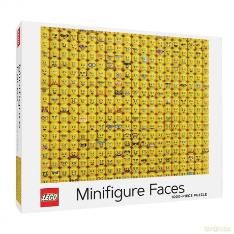 LEGO - MiniFigure Faces Puzzle 1000+ (4013116-210193) [PUZZLE]