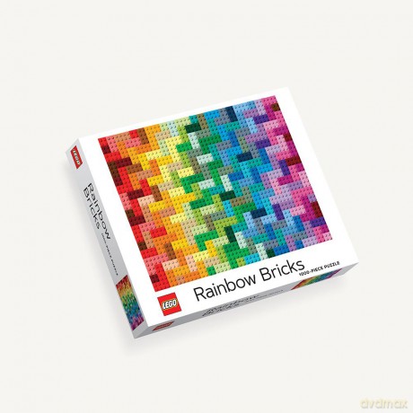 LEGO - Rainbow Bricks Puzzle 1000+ (4013116-210728) [PUZZLE]