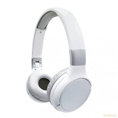 Lexibook - 2 in 1 Foldable Headphones - White/silver (HPBT010S)