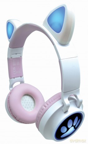 Lexibook - Cat ear and lightings bluetooth headphones (HPBTKT)