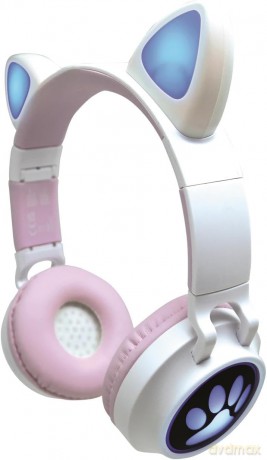 Lexibook - Cat ear and lightings bluetooth headphones (HPBTKT)