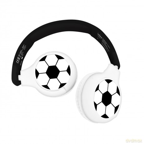 Lexibook - Football - 2 in 1 BluetoothŽ foldable Headphones (HPBT010FO)