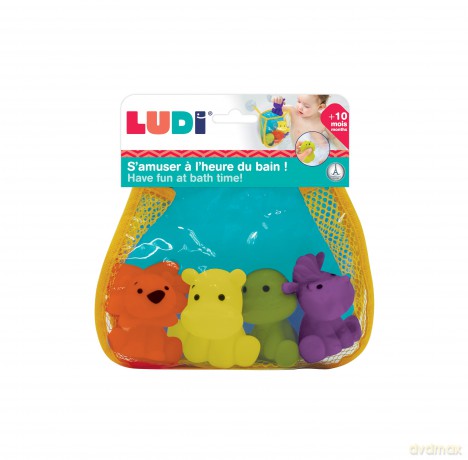 Ludi - Bath animal with storage net - LU40064