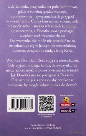 Reks Szczeniak Z Wakacji - Holly Webb [KSIĄŻKA]