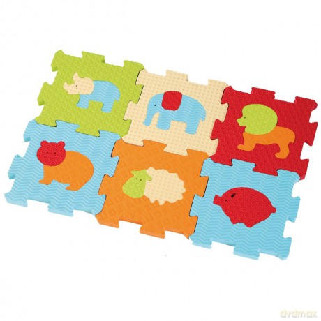 Ludi - Play mat with animals - LU1007 [PUZZLE]