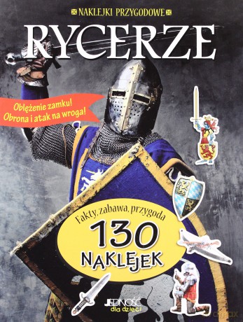 Rycerze Naklejki Przygodowe [KSIĄŻKA]