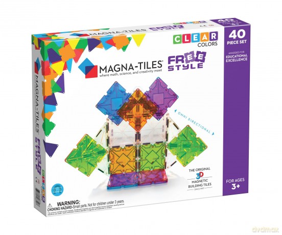 MAGNA-TILES - Freestyle Deluxe set 40 pcs (90212)