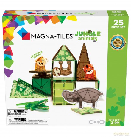 Magna-Tiles - Jungle Animals 25 pcs set - (90222)