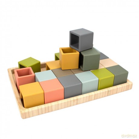 Magni - Block shaped puzzle with 24 scilicone parts (3514)