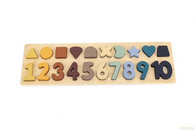 Magni - Numbers and shapes puzzle (3296)