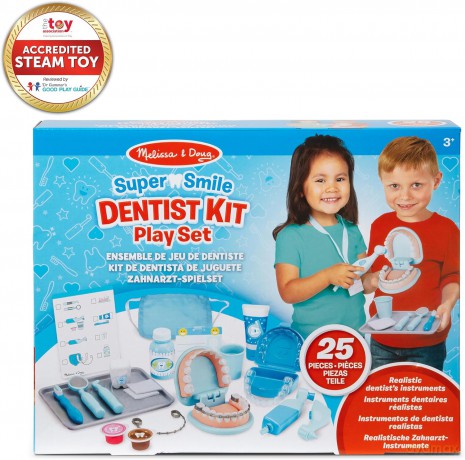 Melissa and Doug - Super Smile Dentist Kit Play Set - (8611)