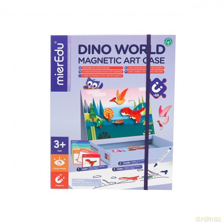 mierEdu - Magnetic Art Case - Dino World - (ME156)