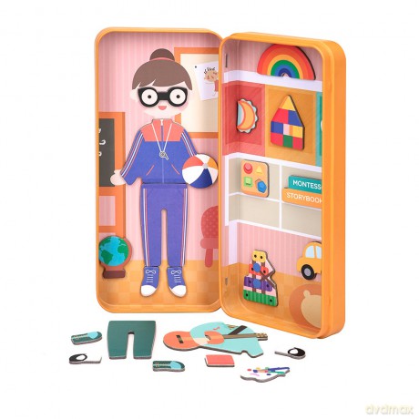 mierEdu - Magnetic Hero Box - Preschool Teacher - (ME088)