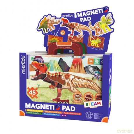 mierEdu - Magnetic Pad Display - Dinosaurs - (ME0501) [PUZZLE]