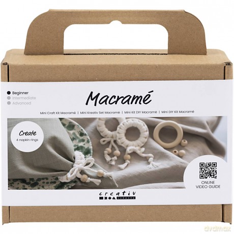 Mini Craft Kit - Macrame - Napkin Ring (977627)
