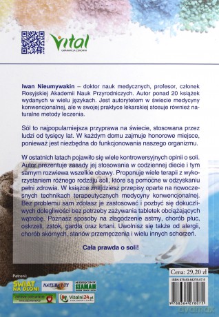 Sól Lecznicze Właściwości - Iwan Nieumywakin [KSIĄŻKA]