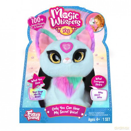 My Fuzzy Friends - Magic Whispers Kitty - Blue (30433)