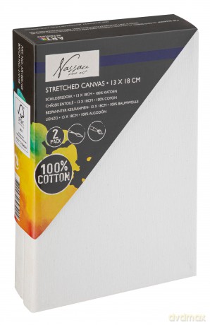 Nassau - Canvas 13x18cm (Packed by 2) - (K-AR1005/GE)