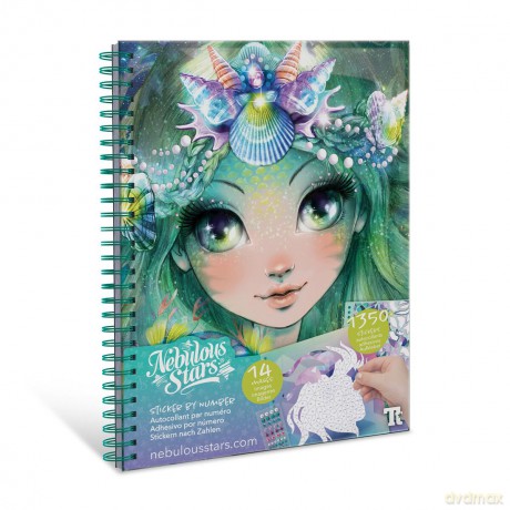 Nebulous Star - Creative Book Sticker by Number (232-11129)