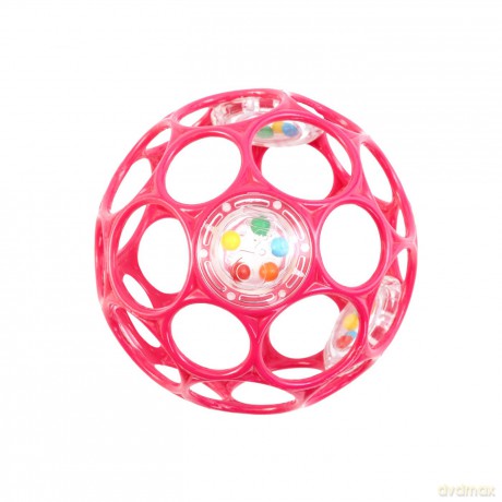 Oball - Rattle 10 cm - Pink (12030)