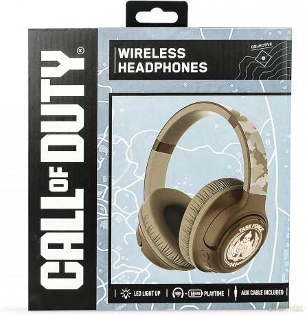 OTL - Call of duty wireless green camo hedphones withn LED backlight