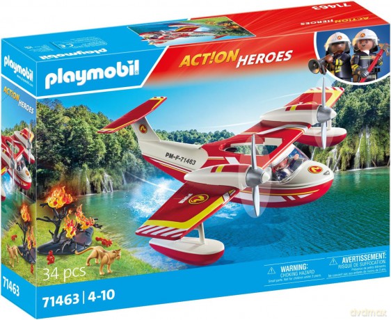 Playmobil - Firefighting Sea plane with extinguishing function (71463)