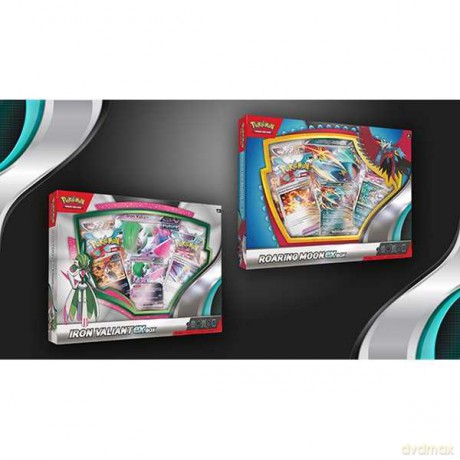 Pokemon - Roaring Moon/Iron Valiant ex Box (POK85712)