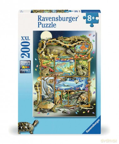 Ravensbruger - Puzzle Fish And Reptile Menagerie 200p [PUZZLE]