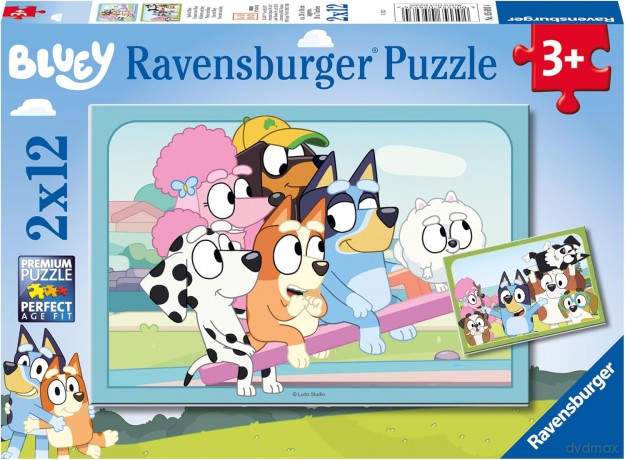 RAVENSBURGER Bluey 2x12p - (10105693) [PUZZLE]