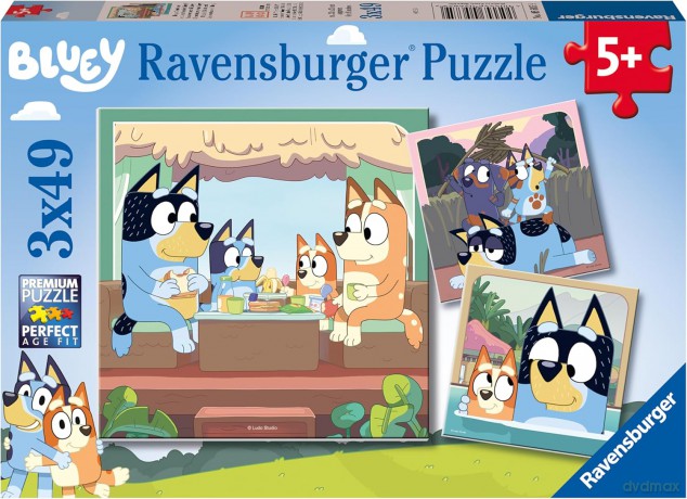 RAVENSBURGER Bluey 3x49p - (10105685) [PUZZLE]