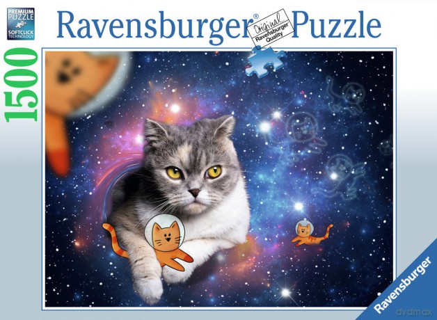 RAVENSBURGER Cats In Space 1500p - (10217439) [PUZZLE]