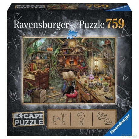 RAVENSBURGER ESCAPE Puzzle 3 - Kitchen of a witch, 759 pc [PUZZLE]