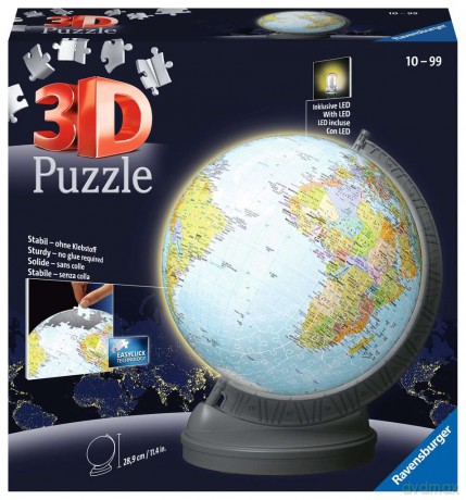 RAVENSBURGER Globe With Light 540p - (10311549) [PUZZLE]