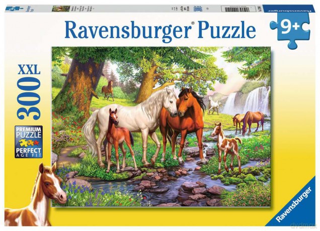 RAVENSBURGER Horses By The Stream 300p - 12904 [PUZZLE]