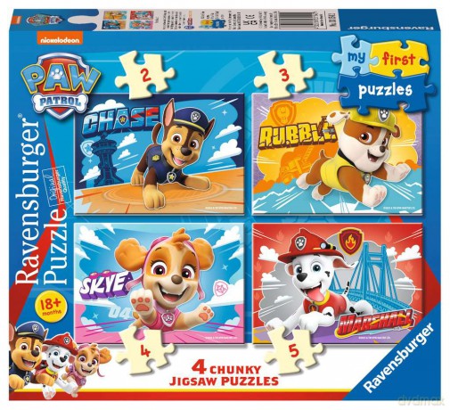RAVENSBURGER Paw Patrol My First Puzzle 2/3/4/5p [PUZZLE]