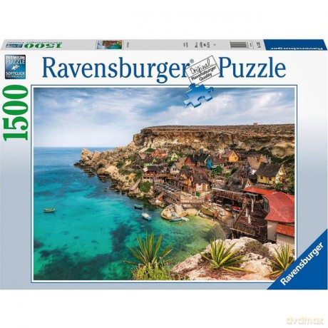 RAVENSBURGER Popey Village, Malta 1500p - (10217436) [PUZZLE]