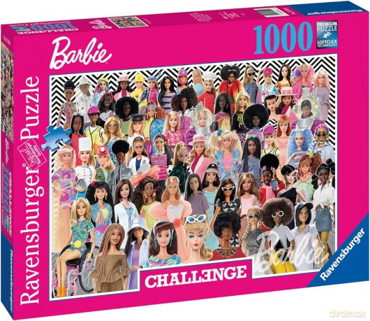 RAVENSBURGER Puzzle Barbie Challenge 1000p (10217159) [PUZZLE]