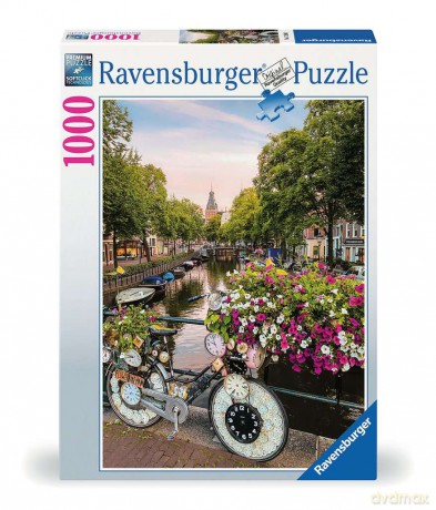 RAVENSBURGER Puzzle Bicycle Amsterdam 1000p [PUZZLE]