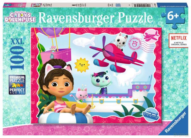 RAVENSBURGER Puzzle Gabby's Dollhouse 100p [PUZZLE]