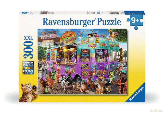 RAVENSBURGER Puzzle Hot Diggity Dogs 300p [PUZZLE]