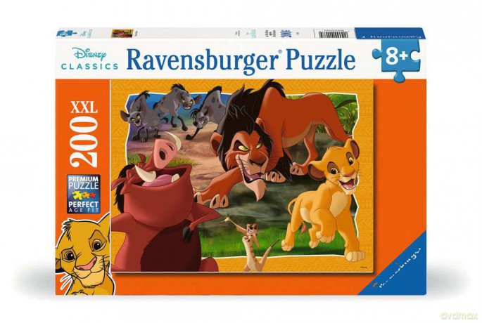 RAVENSBURGER Puzzle Lion King 200p [PUZZLE]