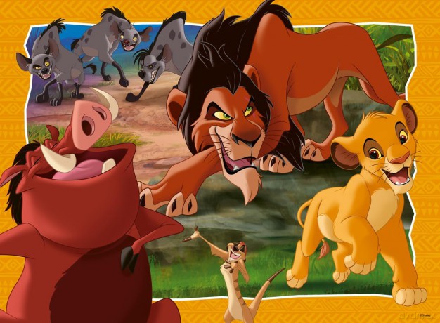 RAVENSBURGER Puzzle Lion King 200p [PUZZLE]