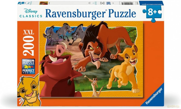 RAVENSBURGER Puzzle Lion King 200p [PUZZLE]