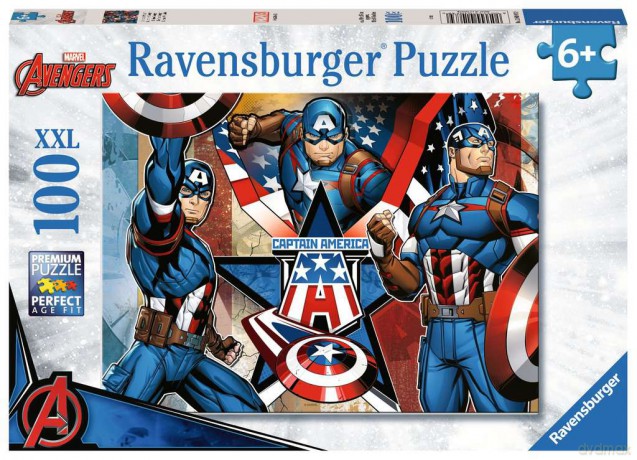 RAVENSBURGER Puzzle Marvel Captain America 100p [PUZZLE]
