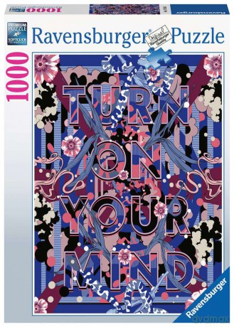 RAVENSBURGER Puzzle Turn On Your Mind 1000p [PUZZLE]