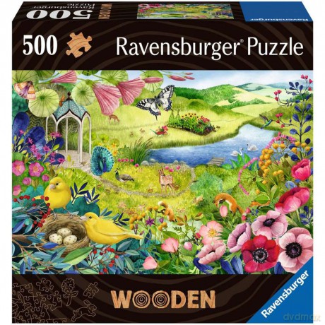 RAVENSBURGER Wooden Nature Garden 500p - (10217513) [PUZZLE]