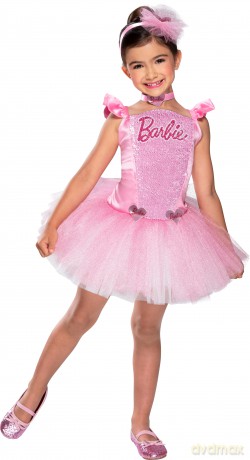Rubies - Costume - Barbie Ballerina (116 cm)