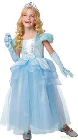 Rubies - Deluxe Dress - Blue Princess (104 cm)