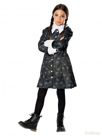 Rubies - Wednesday Addams Costume (147 cm)