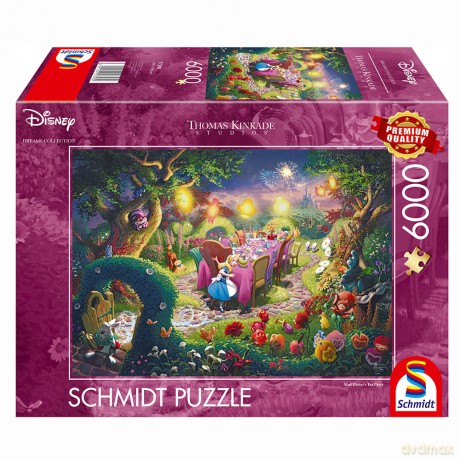 Schmidt - Thomas Kinkade: Disney - Mad Hatter's Tea Party (6000 pieces) (SCH57398) [PUZZLE]